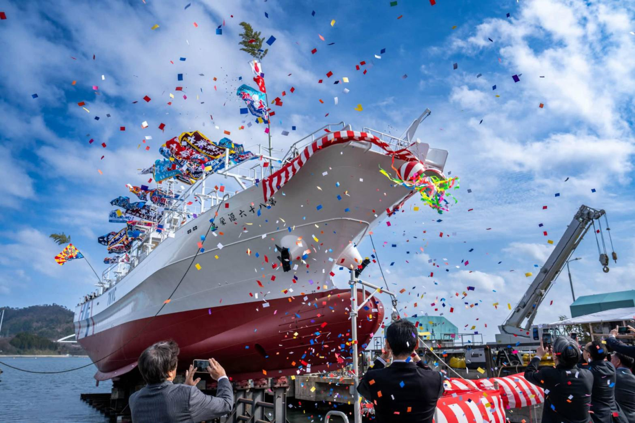 第86源榮丸進水式